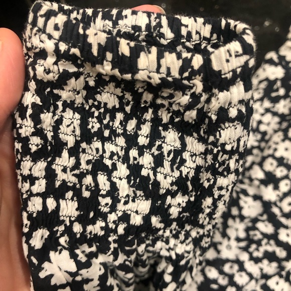 Apiece Apart Yerba Black and White Floral Button Up Cotton Blouse XS - Picture 7 of 10